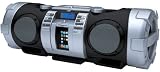 JVC RV-NB50B CD Portable Boomblaster with Integrated iPod Dock and Twin Subwoofer