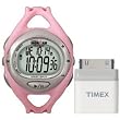 Timex 5K046 Ironman Triathlon 50 Lap Black Sports Watch with iControl for iPod
