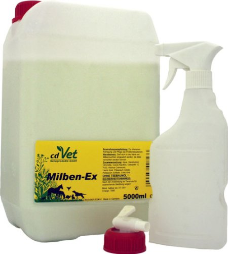 cdVet Naturprodukte 613 MilbenEx  Kanister mit Hahn und Flasche 5000 ml Preisvergleich