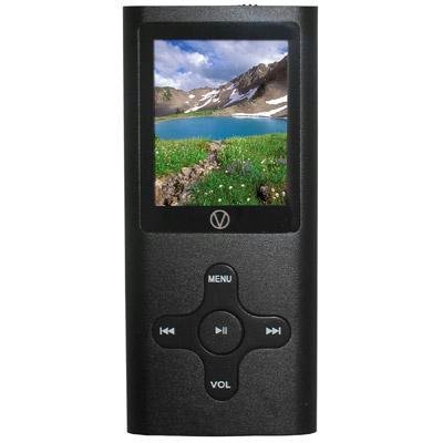 New Visual Land Vl-G4 8 Gb Flash Portable Media Player Black Photo Viewer Fm Tuner Voice Recorder