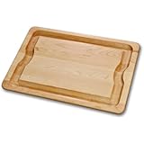 J.K. Adams 20-Inch-by-14-Inch Sugar Maple Wood Barbeque Carving Board