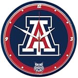 Arizona Wildcats Wall Clock - College Athletics Sports Merchandise