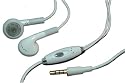 White Stereo Headset with Built-in Microphone and Click / Hold Button for Apple iPhone 3G and iPhone 3GS 3G Speed