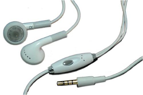 STEREO EAR HEADSET/HEADPHONE W/MIC FOR APPLE IPHONE NEW