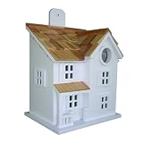 Townhouse Birdhouse- White