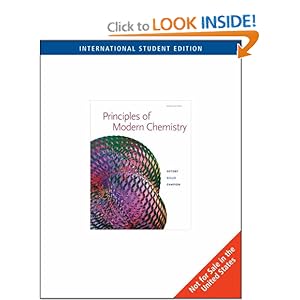 Principles of Modern Chemistry