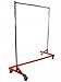 Heavy Duty Z Rack Rolling Garment Rack/Clothing Rack