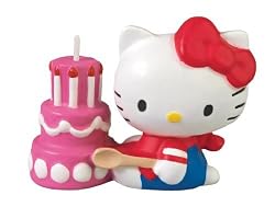 WILTON HELLO KITTY CANDLE 2811-7575