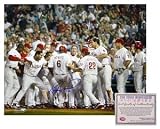 Ryan Howard Philadelphia Phillies MLB Hand Signed 8x10 Photograph Walk Off HR Celebration