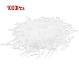 Laboratory Clear White 10UL Lab Liquid Pipette Pipettor Tips 1000 Pcs