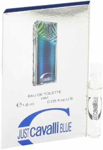 Just Cavalli Blue by Roberto Cavalli Men's Vial (sample) .05 oz - 100% Authentic