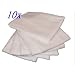 Mullwindeln wei� 60/80 - 10er Pack