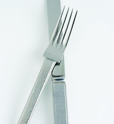 Fortessa Acqua 18/10 Stainless Steel Flatware, 5 Piece Place Setting, Service for 1