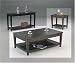 Cappuccino Finish Wood 3 Piece Occasional Table Set By Coaster Furniture