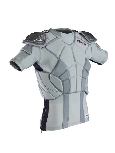 Schutt DNA Practice Shirt (Youth), Gray, Large 