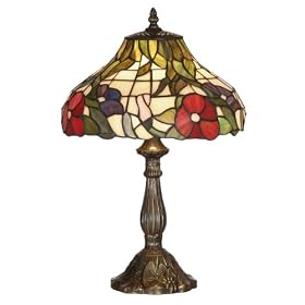 Peonies Tiffany Table Lamp