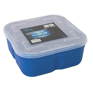 Gone Fishing 1.5L (2.5 Pints) Bait Box with Breathable Lid