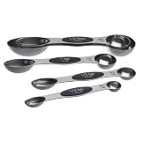 Progressive International Set of 5 Stainless-Steel Magnetic Measuring Spoons