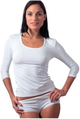 Adea 3/4 Sleeve Scoop Neck Top - IRREGULAR - FINAL SALE (XXL (7))