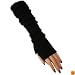 TIGHT FITTING BLACK LONG ARM WARMERS W/THUMB HOLE