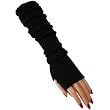 TIGHT FITTING BLACK LONG ARM WARMERS W/THUMB HOLE