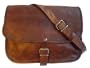 Borsa a tracolla Gusti Pelle spalla a mano Borsetta Vintage Ipad Kindle spalla Party Disco Marrone H1