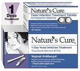 Nature's Cure 1-Day Yeast Infection Convenience Pack