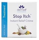 Derma e Stop Itch Instant Relief Creme, 2 oz (56 g) (Pack of 2)
