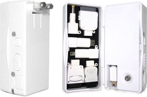 avail ケース入り リチウム内臓 携帯電話 ゲーム iPod用 AC充電器 ET-T5030