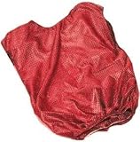 Set of 4 Youth Mesh Vest - Red