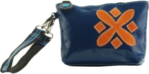 Urban Junket Flower Wristlet Medium (Indigo)