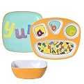 Letters Melamine Kids Dining Set of 6