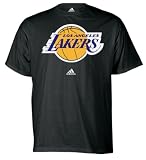 Los Angeles Lakers Black Primary Logo T-Shirt