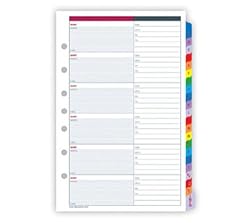 594-010-41 Day Runner A-Z Directory. Page Size 5 1/2" x 8 1/2".