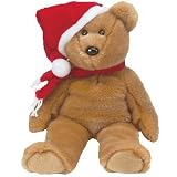 Ty Beanie Buddies 1997 Holiday Teddy the Bear Retired