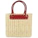 Forzieri Capaf Line Wicker and leather Handbag