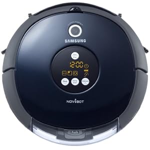 Samsung NaviBot SR8848 Staubsauger-Roboter / HEPA 11 Filter / 7 Anti-Kollisions-Sensoren / blue black - Sondermodell
