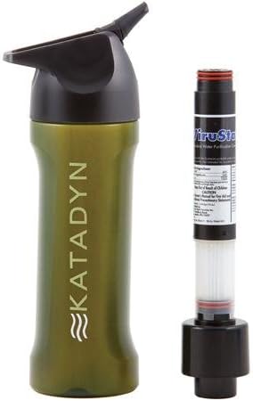 MyBottle Water Bottle Purifier Green