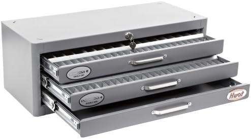 Huot 13325 Three-Drawer Master Dispenser Cabinet for Four-Flute End Mills