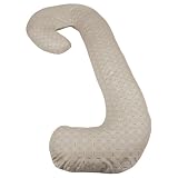 Snoogle Chic - Snoogle Total Body Pregnancy Pillow with Easy On-Off Zippered... by Leachco