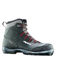 Sports: Alpina Snowfield Back-Country Nordic Cross-Country Ski Boots, for use with NNN-BC Binding, Black, 43 - Alpina