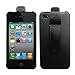 Holster Case w/ Ratcheting Belt Clip for Apple iPhone 4S / iPhone 4
