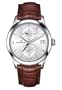 Jaeger LeCoultre Master Dual Time Silver Dial Automatic Mens Watch Q1628430