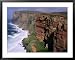 Old Red Sandstone Cliffs Toward St. Johns Head, Hoy, Orkney Islands, Scotland Styles Framed Art Poster Print by Grant Dixon, 39x31