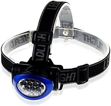 VlixIt Super Bright LED Headlamp Flashlight with Adjustable Headstrap | Indoor and Outdoor | Great for Camping, Reading, Biking, Hiking, Emergencies and More | Best Headlamp with Safety Flashing Mode