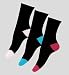 3 Heel Toe Socks
