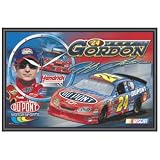 Jeff Gordon Framed Clock