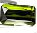 Green Tourmaline Loose Gemstone 5.03 Cts.- Elbaite Tourmaline Yellowish Green Rectangular Loose stone with Gem Card.