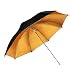 LimoStudio 40 Double Layer Black/Gold Photography Reflector Umbrella Camcorder, AGG130