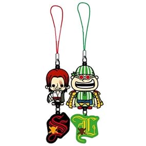 ワンピース×パンソンワークス ペアストラップ2nd シャンクス×ラッキー・ルウ